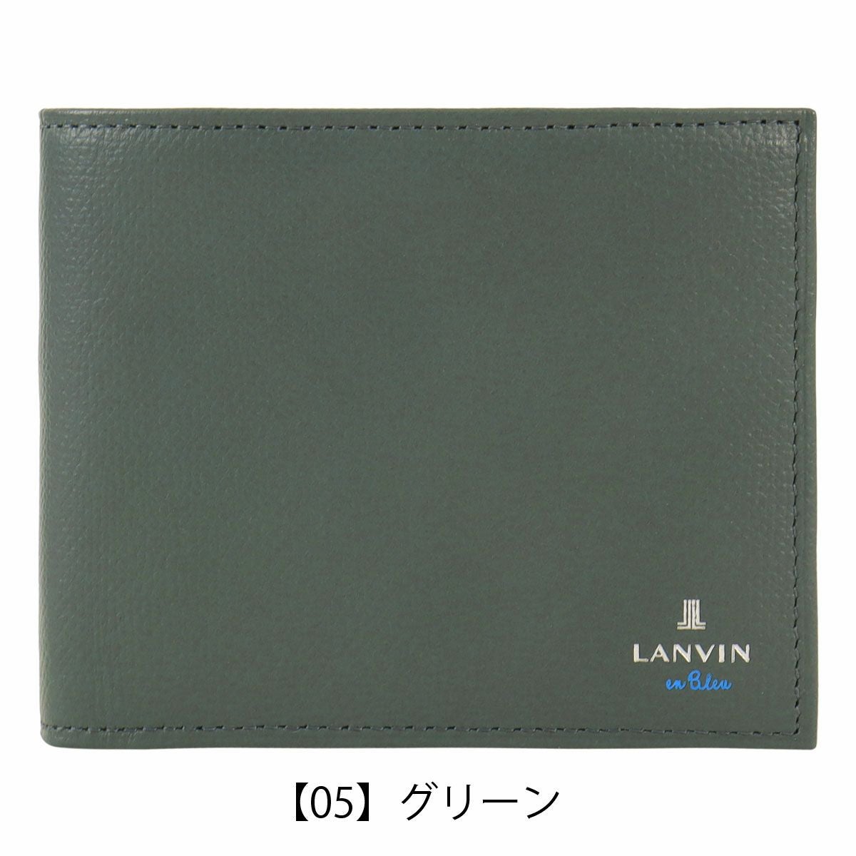 ランバンオンブルー 二つ折り財布 財布 二つ折り ミニ財布 コンパクト