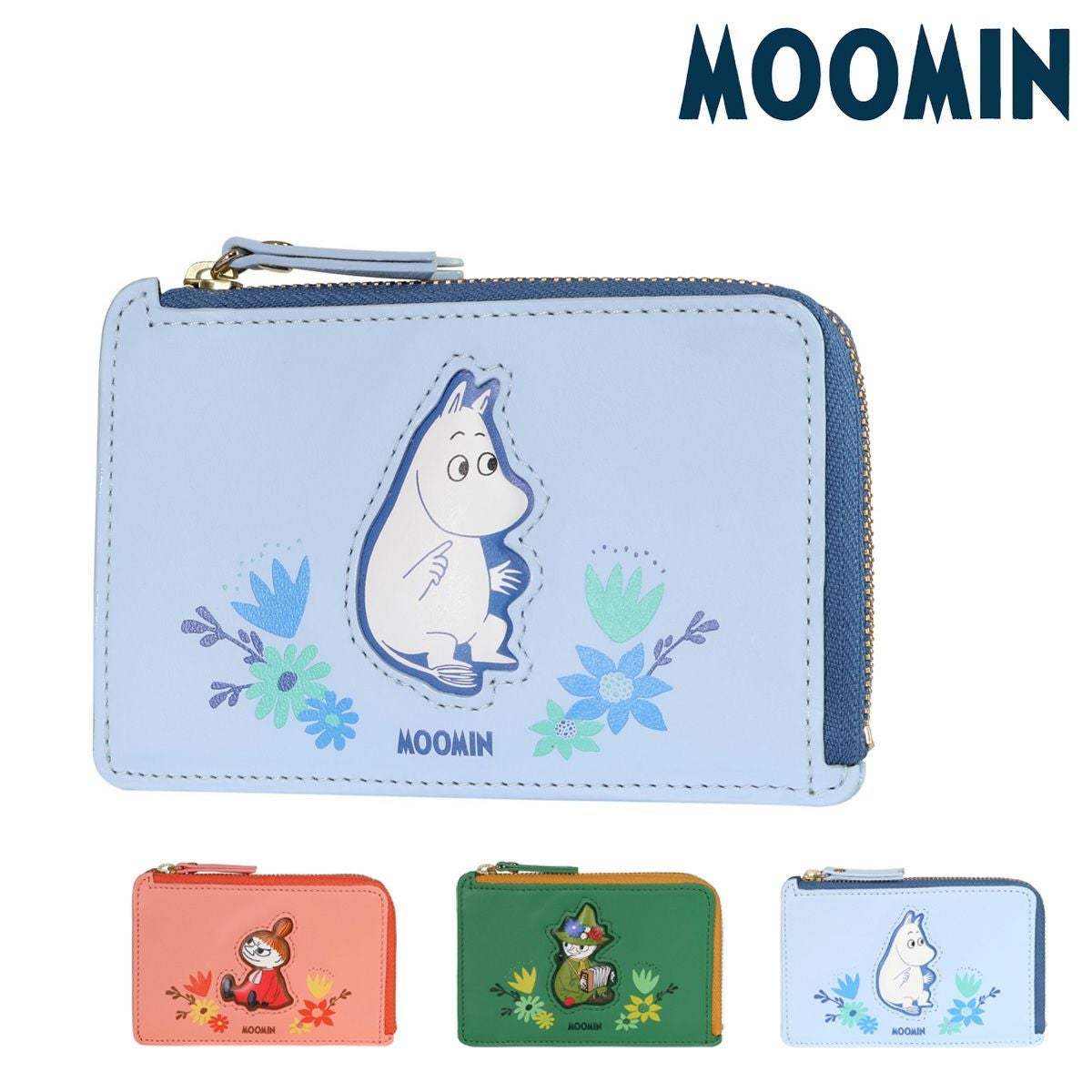 ムーミン フラグメントケース L字ファスナー レディース 30002 Moomin