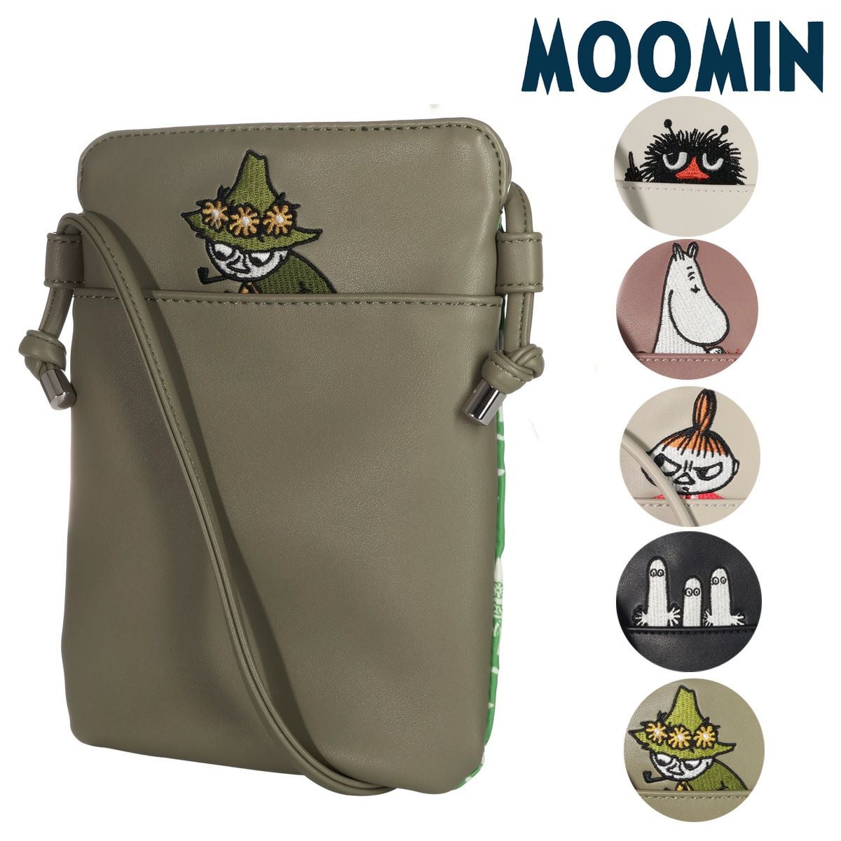 ムーミン スマホショルダー レディース 30009 Moomin ポシェット 軽量