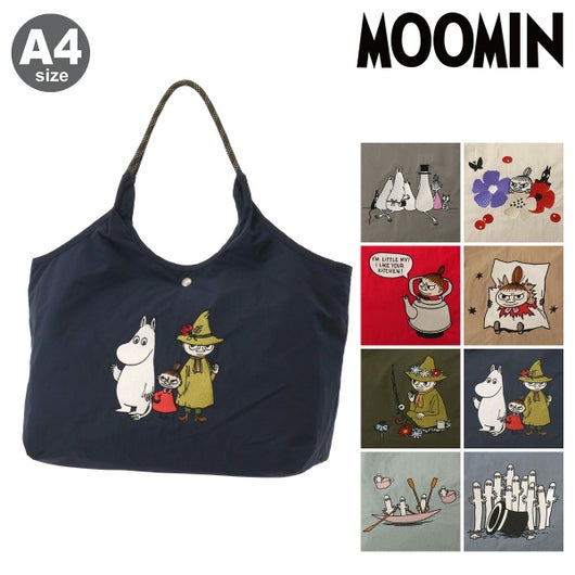 ムーミン トートバッグ A4 レディース RMPK-01 MOOMIN｜軽量 ミイ 