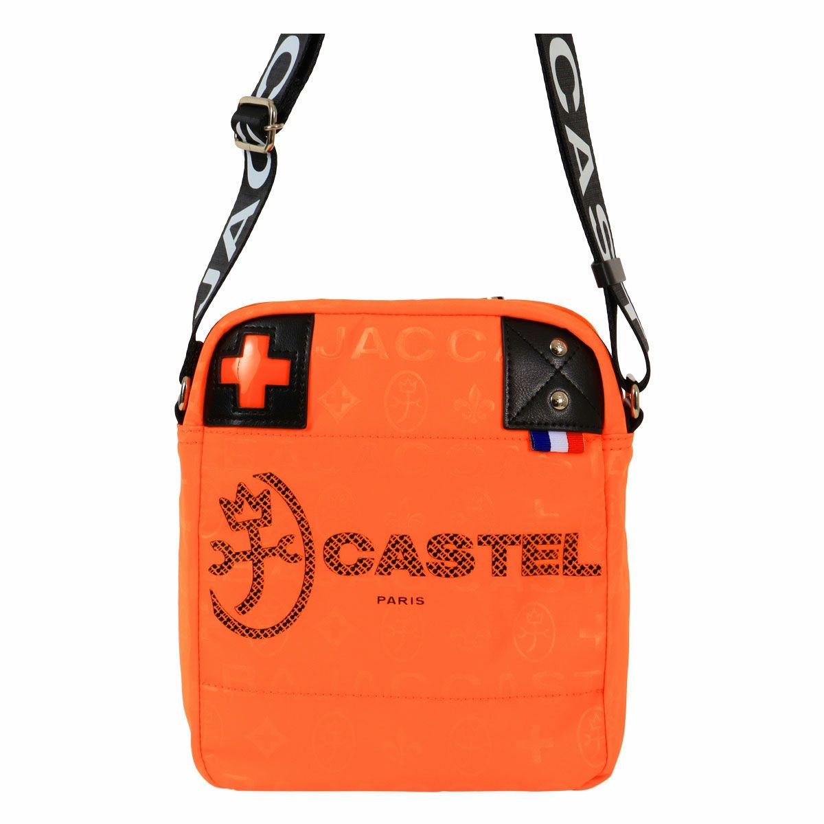 カステルバジャック パセ 縦型ショルダーバッグ 031122 オレンジ カステルバジャック ショルダーバッグ 縦型 ミニショルダー カジュアル