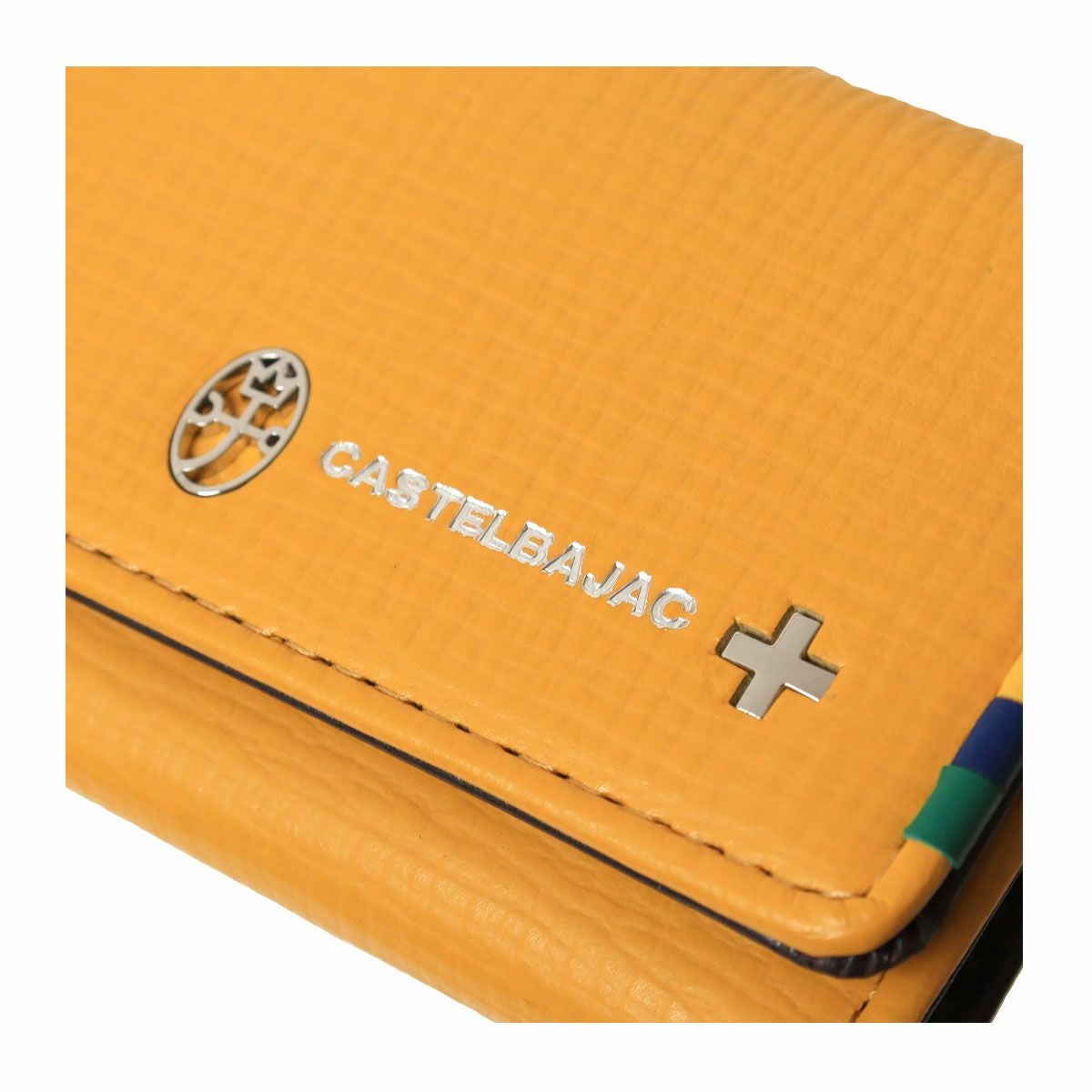 カステルバジャック プレス キーケース 057613?イエロー CASTELBAJAC（カステルバジャック） Press小物 プレス小物 キーケース