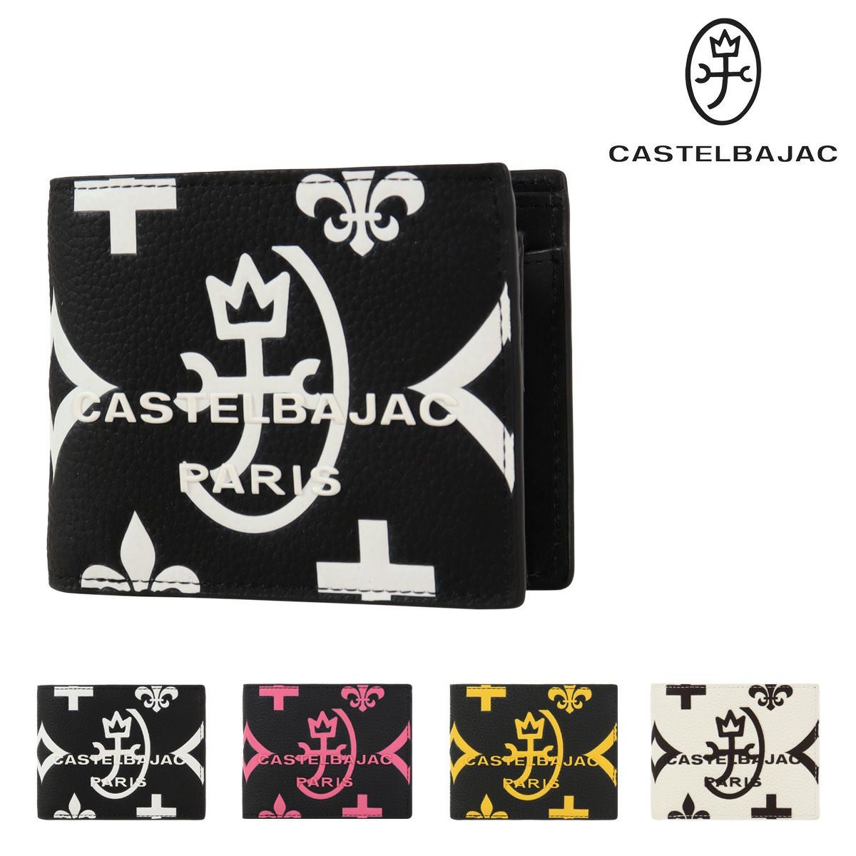 CASTELBAJAC カステルバジャック　折財布　ミニ財布　コンパクト　本革 61611-1.jpg