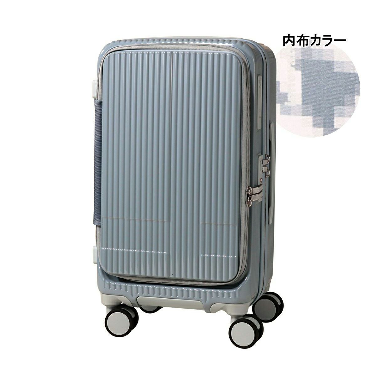 【美品】イノベーター スーツケース INV575 60L　TSAロック　希少色 イノベーター スーツケース 45L 60.5cm 3.8kg TSAロック搭載