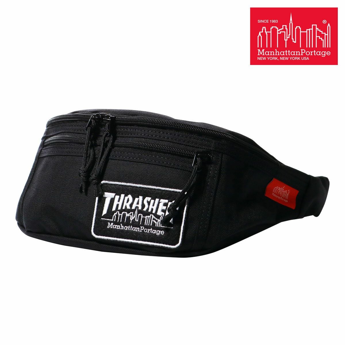 マンハッタンポーテージ スラッシャー THRASHER ボディバッグ スケート