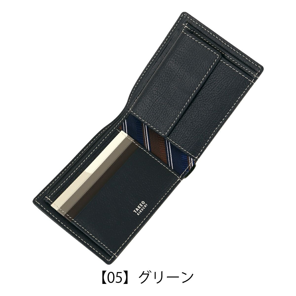 タケオキクチ 二つ折り財布 財布 二つ折り ミニ財布 小銭入れあり