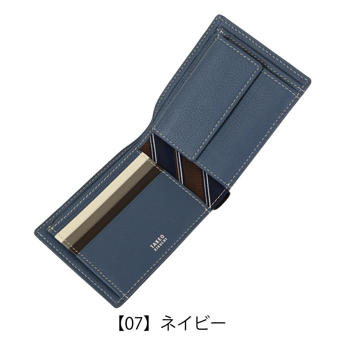 タケオキクチ 二つ折り財布 財布 二つ折り ミニ財布 小銭入れあり