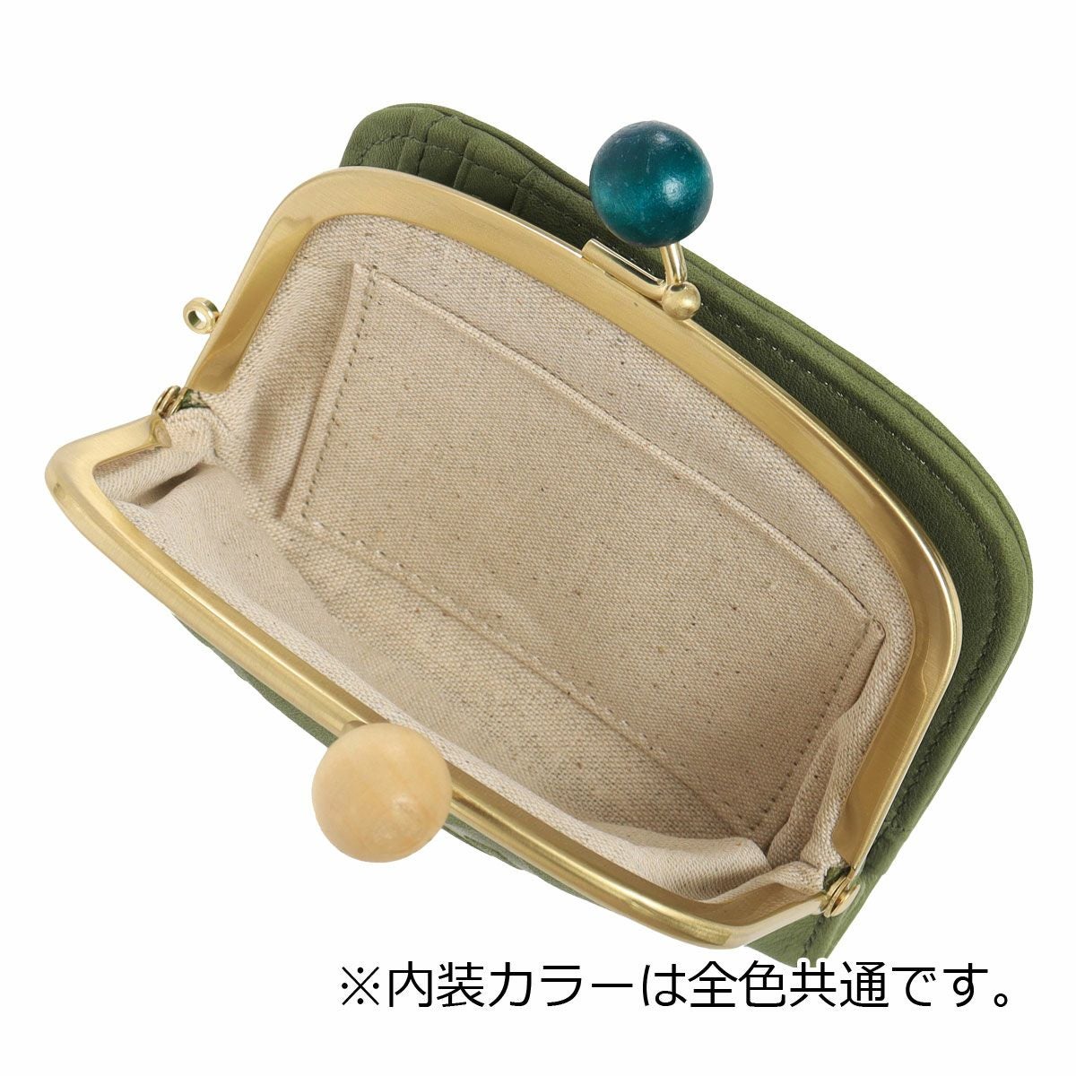 猫 二つ折り財布 がま口 本革 レディース 日本製 ジュジュアンドベック