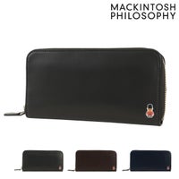 マッキントッシュフィロソフィー 長財布 本革 ラウンドファスナー 