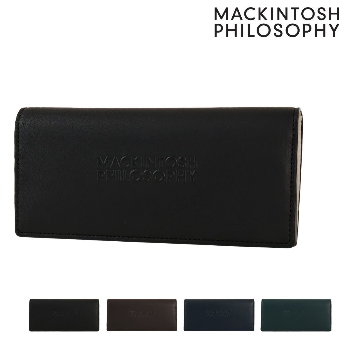 マッキントッシュフィロソフィー 長財布 本革 かぶせ メンズ MAPW