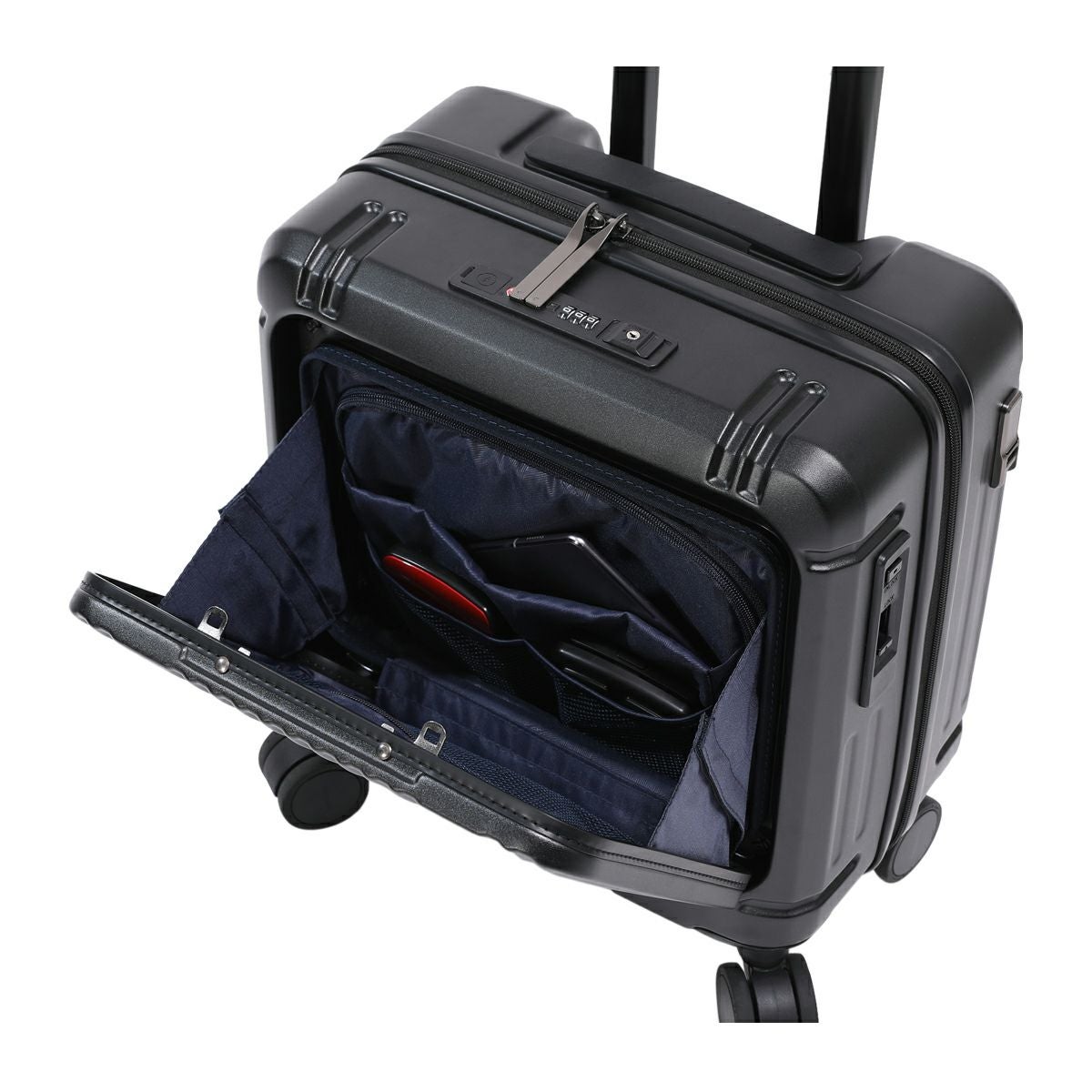 バーマス スーツケース ワンタッチフロントオープン 32L 39cm 機内