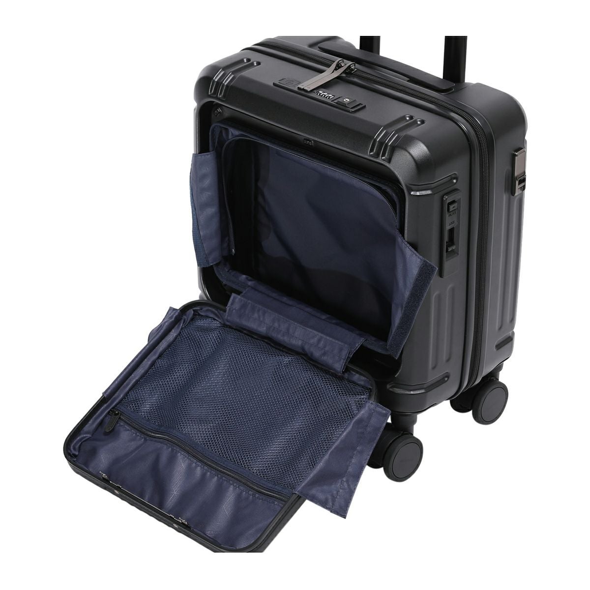 バーマス スーツケース ワンタッチフロントオープン 32L 39cm 機内