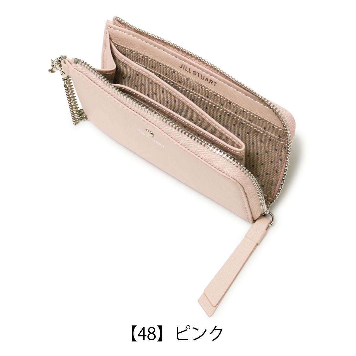 ジルスチュアート カードケース 小銭入れ 本革 レディース JSLW3CE1