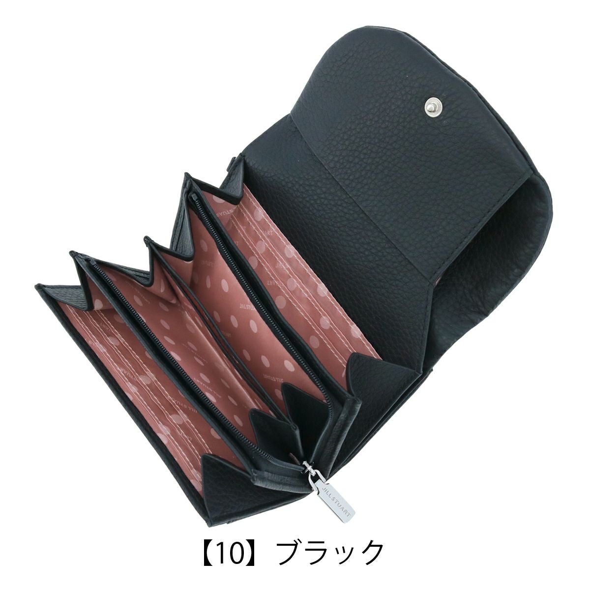 ジルスチュアート 二つ折り財布 本革 レディース ルナティ JSLW3DS1
