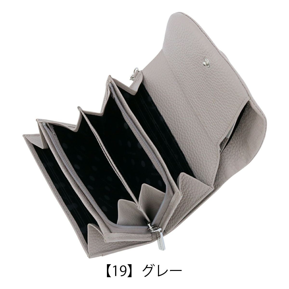 ジルスチュアート 二つ折り財布 本革 レディース ルナティ JSLW3DS1