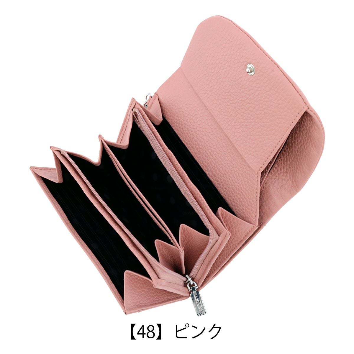 ジルスチュアート 二つ折り財布 本革 レディース ルナティ JSLW3DS1
