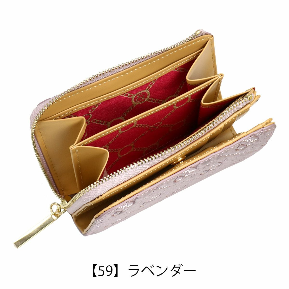ピンキーアンドダイアン 二つ折り財布 レディース ＆ユニオン PDLWFDS3