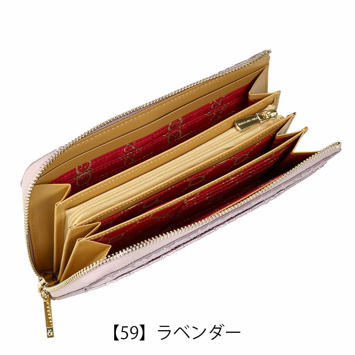 ピンキーアンドダイアン 長財布 L字ファスナー レディース ＆ユニオン