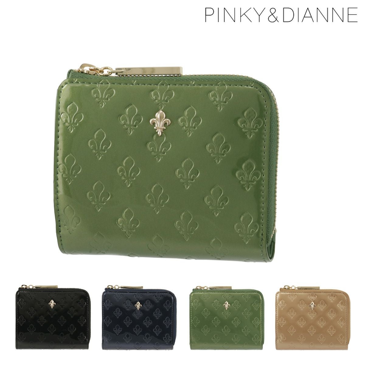 ★新品★パトリックコックス　レザー　二つ折り財布　グリーン　牛革 PATRICK COX - ☆新品☆パトリックコックス レザー 二つ折り財布