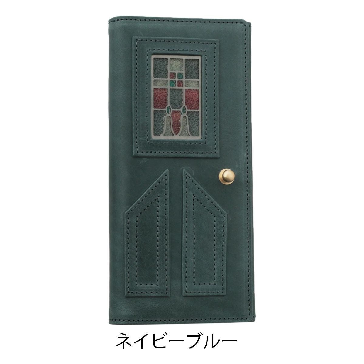 グラート かぶせ長財布 財布 長財布 ロングウォレット ステンドグラス