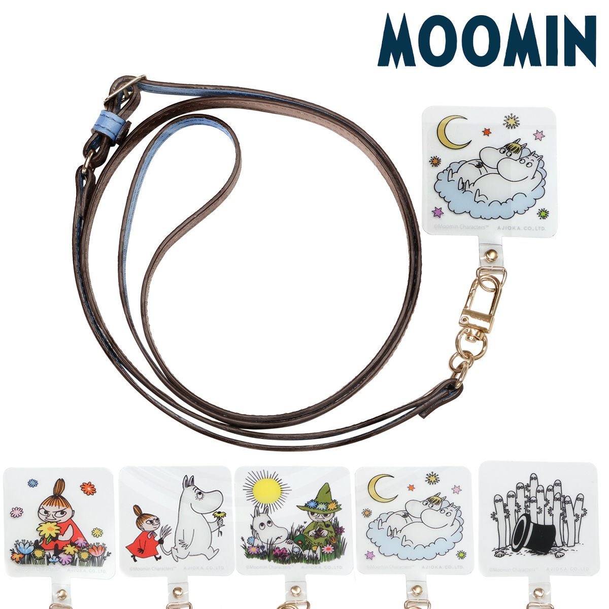 ムーミン フォンタブストラップ レディース 30003 Moomin ショルダー ムーミン フォンタブストラップ レディース 30003 Moomin ショルダー