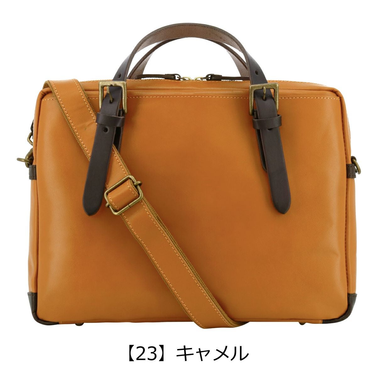 Zeha ブリーフケース A4 2WAY 本革 姫路レザー メンズ レディース 日本