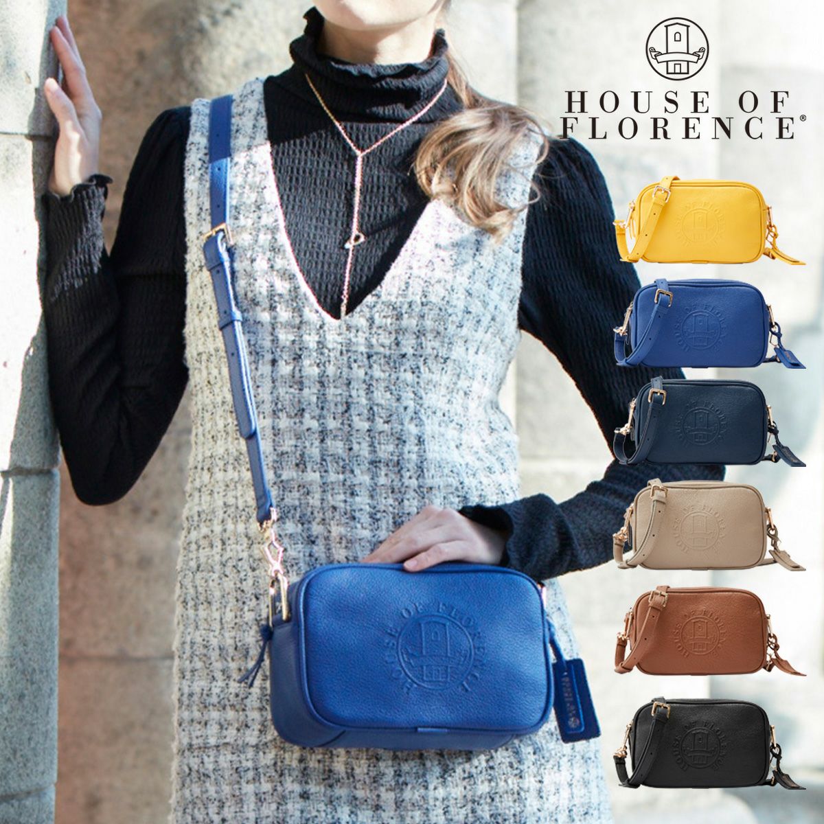 ショルダーバッグ 41020010/41032 FLORENCE LARGE BANG WITH Vivienne Westwood（ヴィヴィアンウエストウッド）の「41020010/41032