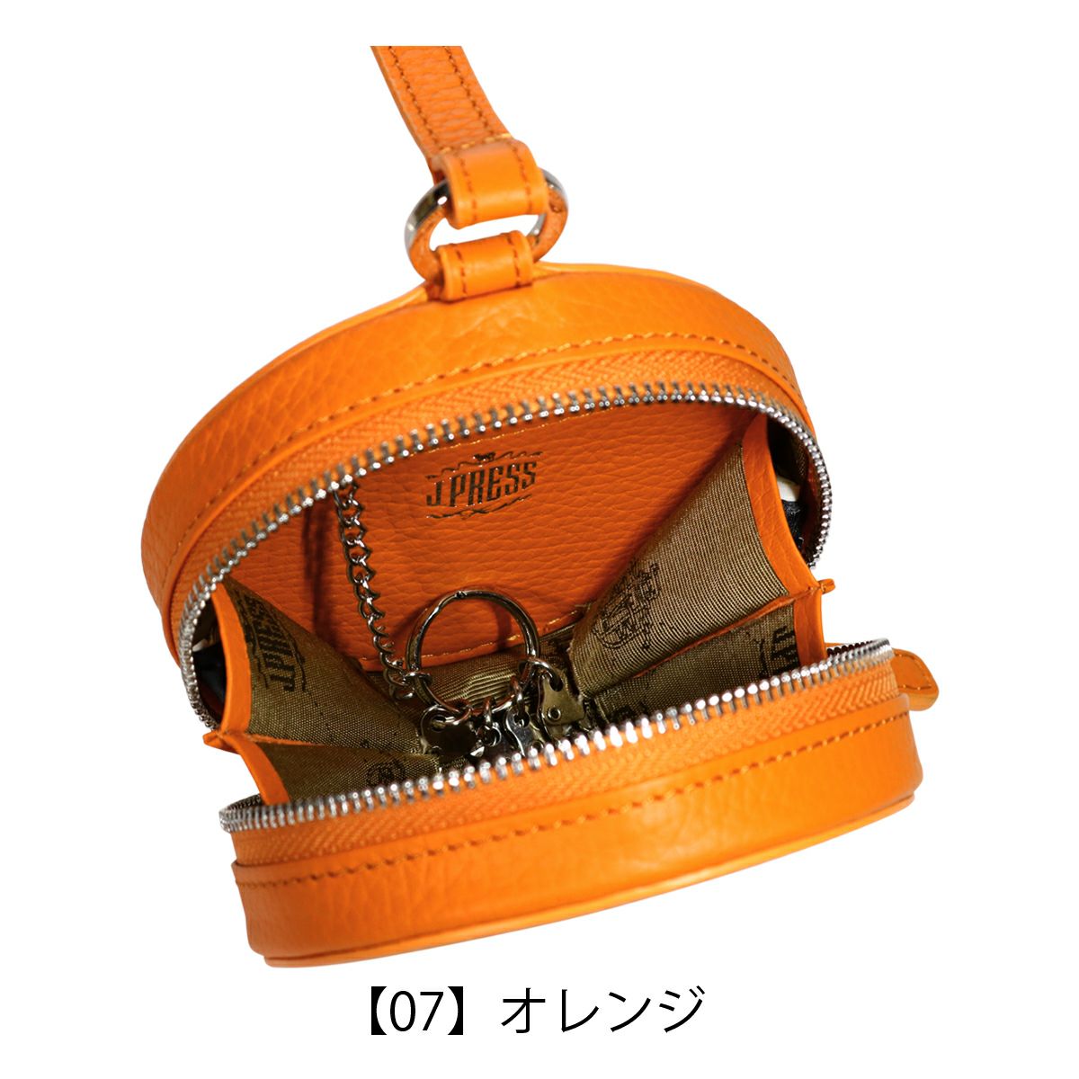 ジェイプレス マルチキーケース バックブル メンズ 7389 J.PRESS 牛革