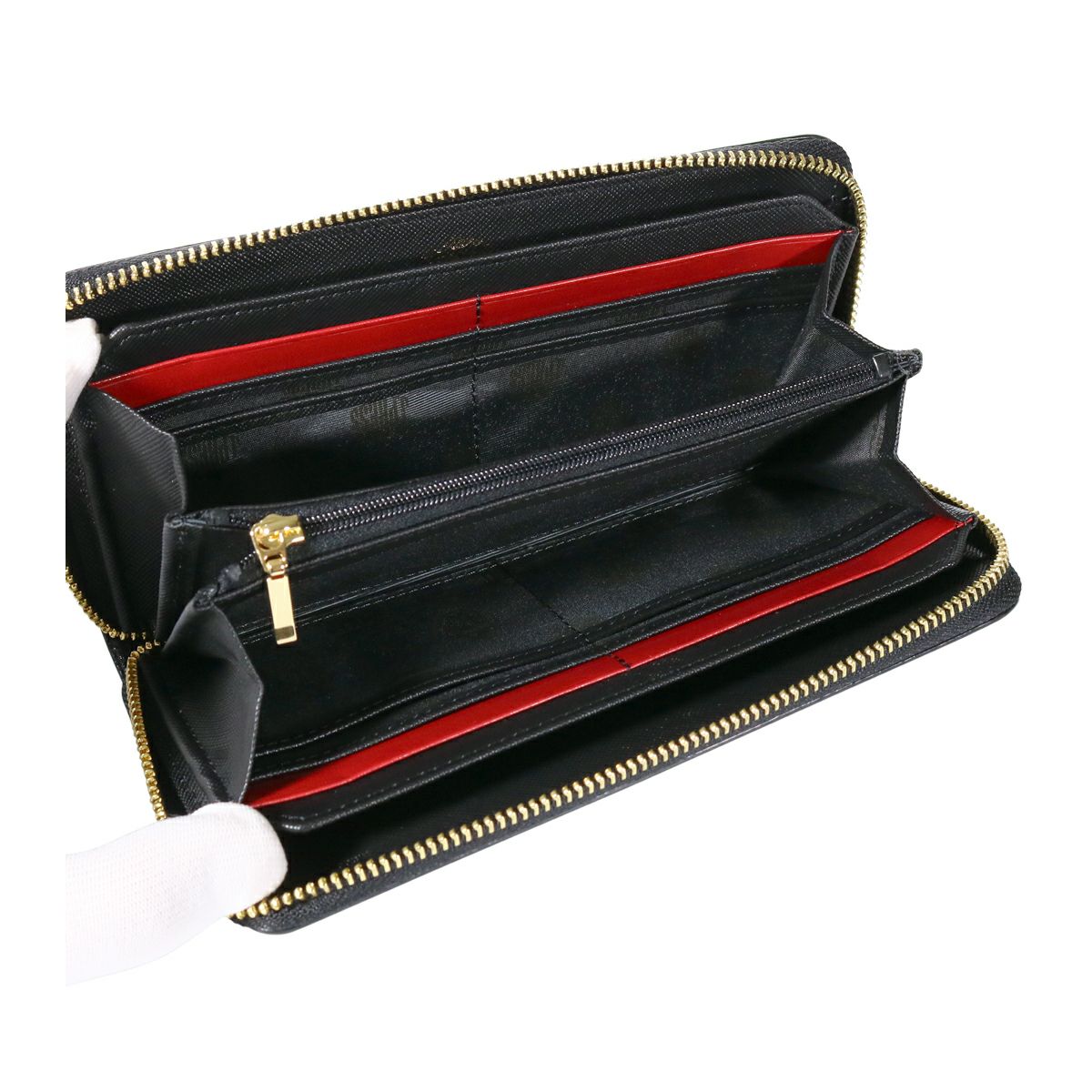 ジェイプレス 長財布 エンブレムボタン メンズ 7720 J.PRESS ラウンド