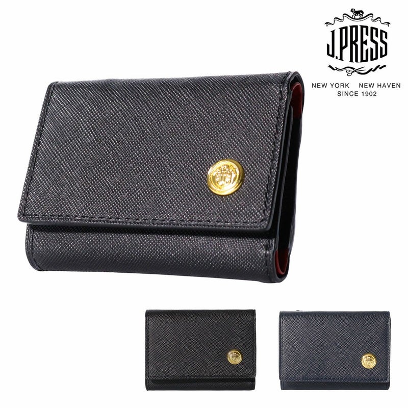 ジェイプレス キーケース エンブレムボタン メンズ 7724 J.PRESS 牛革 