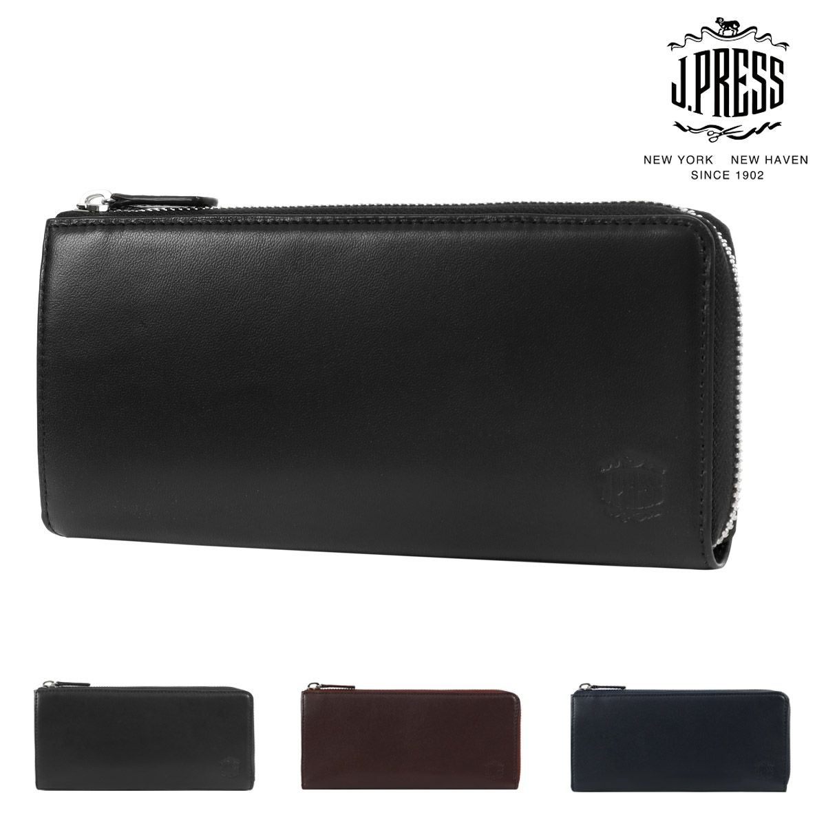 ジェイプレス 長財布 シープ×ゴート メンズ 7761 J.PRESS かぶせ 羊革