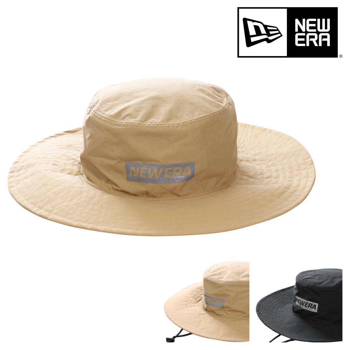 ニューエラ ハット 帽子 アドベンチャー ワイドブリム Water Repellent
