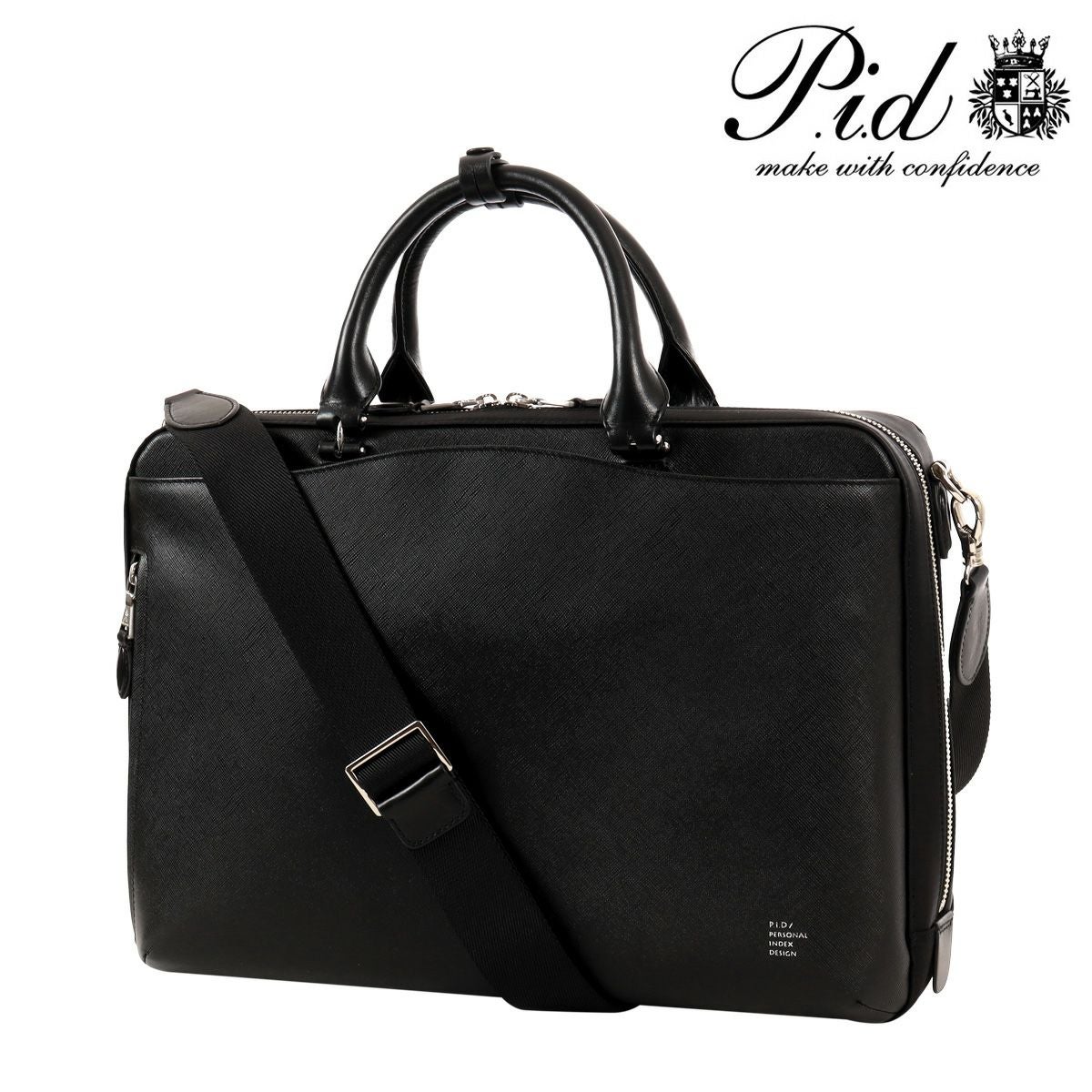 ビジネスバッグ ブラック Pid P.I.D ビジネスバッグ メンズ ブランド ビジネスカバン b4 黒 紺