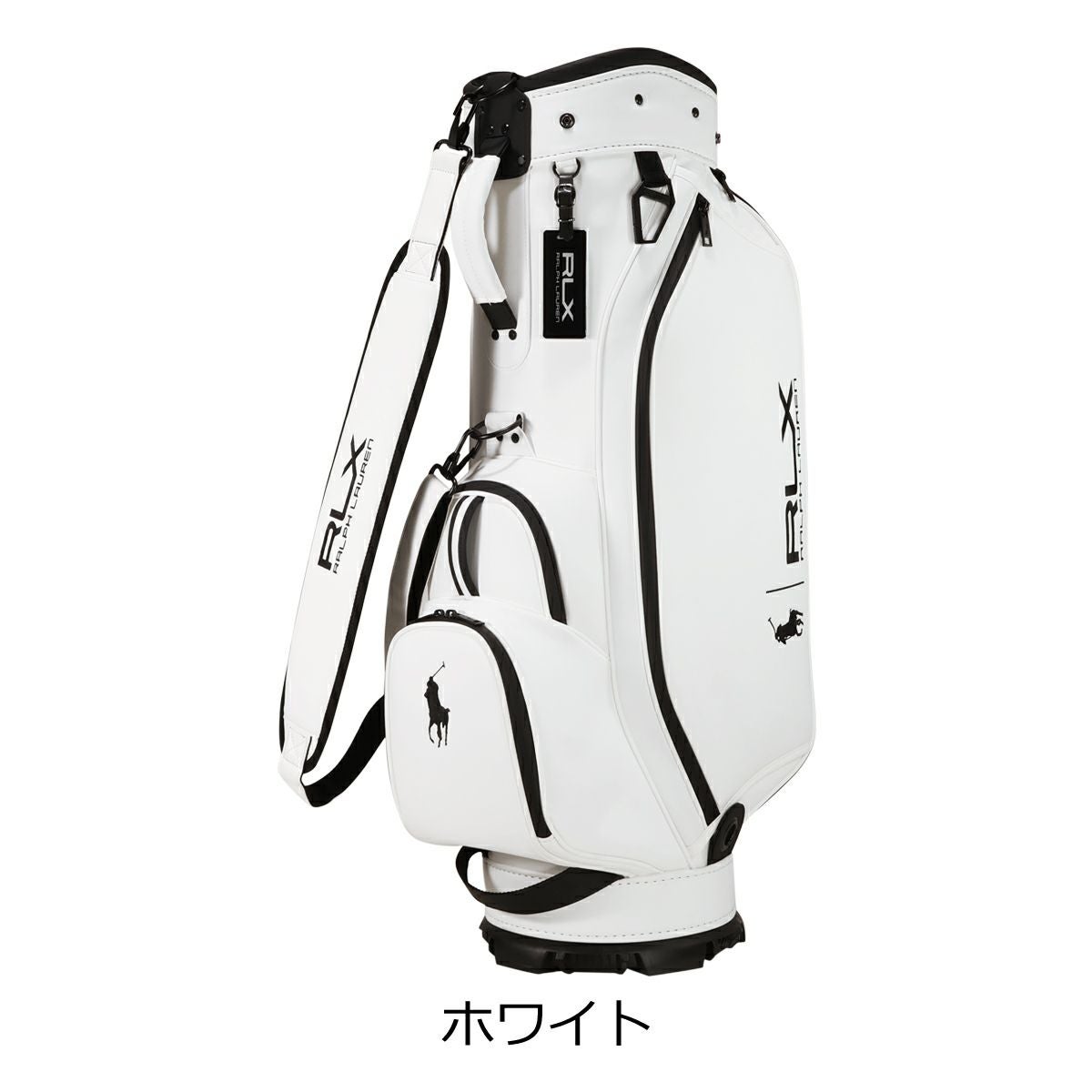 新品未使用！高級ポロラルフローレンキャディバッグ9型トリコロールカラー WIZARD
