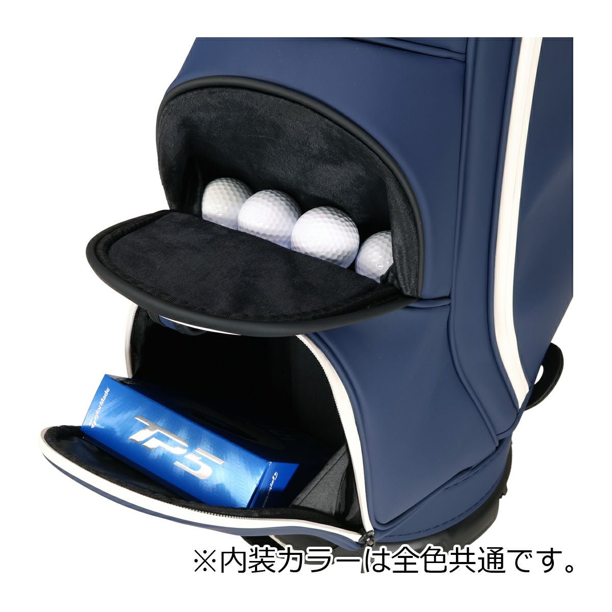 ポロ ラルフローレン ゴルフ キャディバッグ カート型 5分割 9型 47