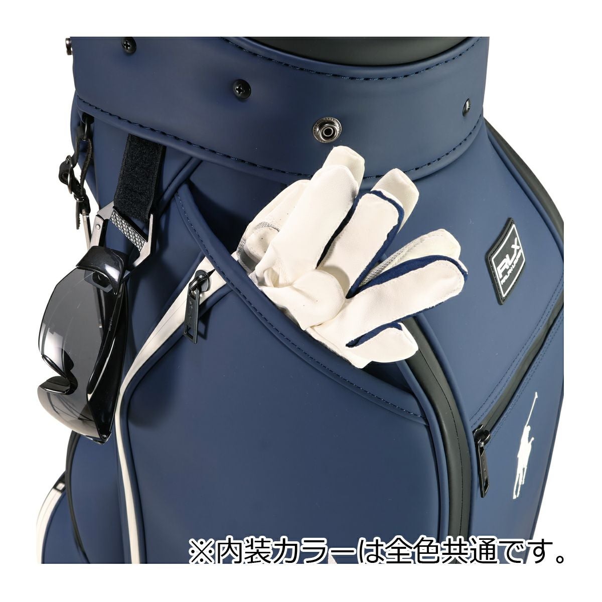 ポロ ラルフローレン ゴルフ キャディバッグ カート型 5分割 9型 47