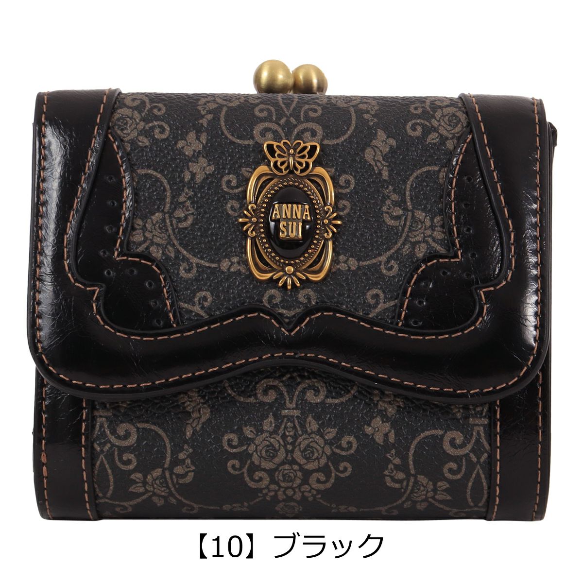 アナスイ 二つ折り財布 がま口 レディース リーブル 317882 ANNASUI