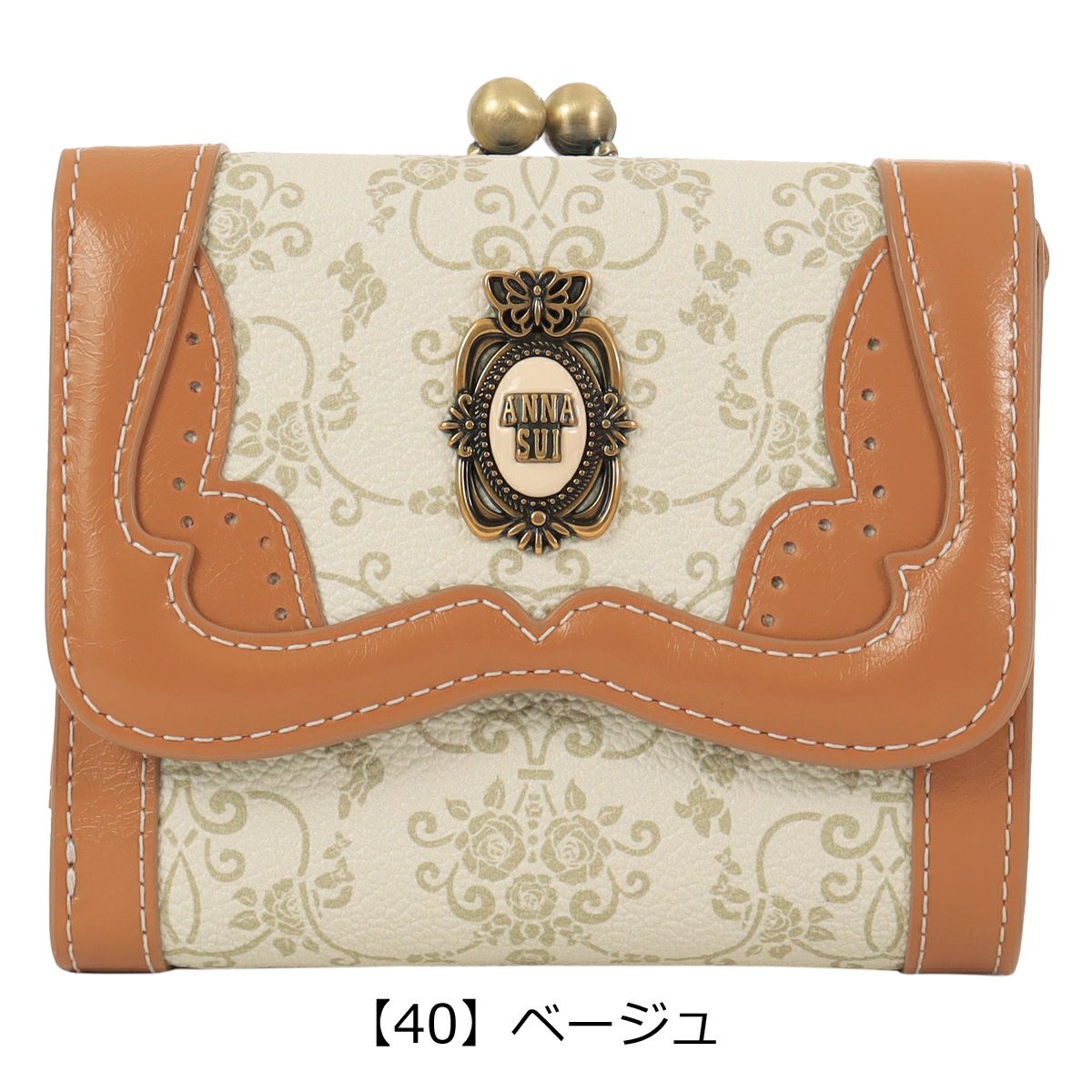 アナスイ 二つ折り財布 がま口 レディース リーブル 317882 ANNASUI