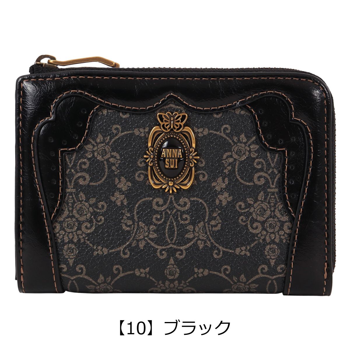 アナスイ 財布 ミニ財布 L字ファスナー レディース リーブル 317883