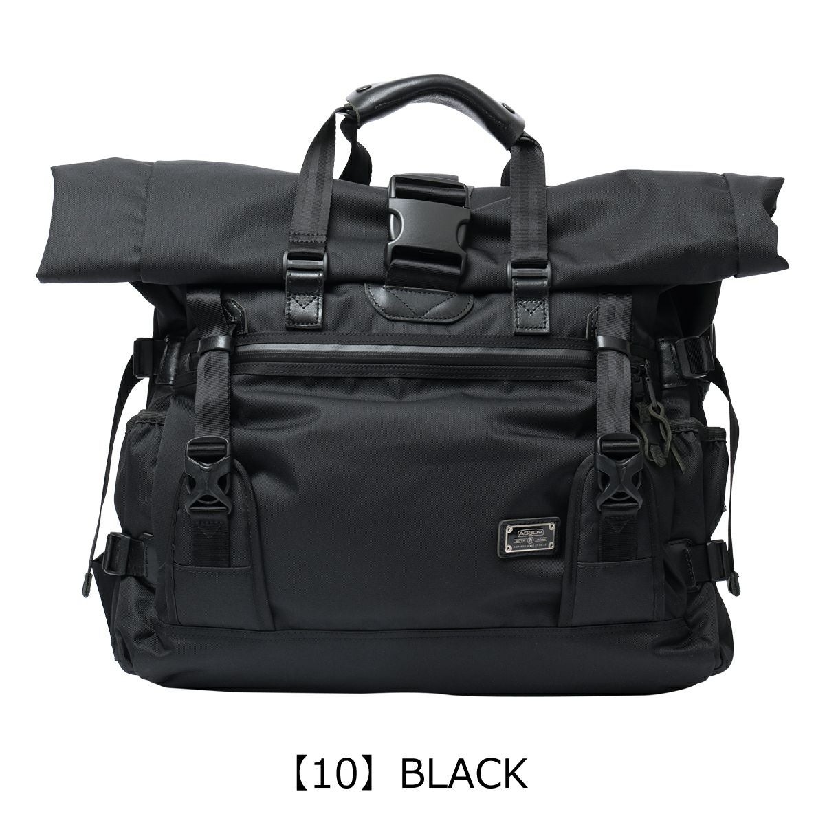 【新品未使用】ASSOV ハンドバック ブラック AS2OV (アッソブ) CORDURA DOBBY 305D 2WAY BAG BLACK / ショルダー