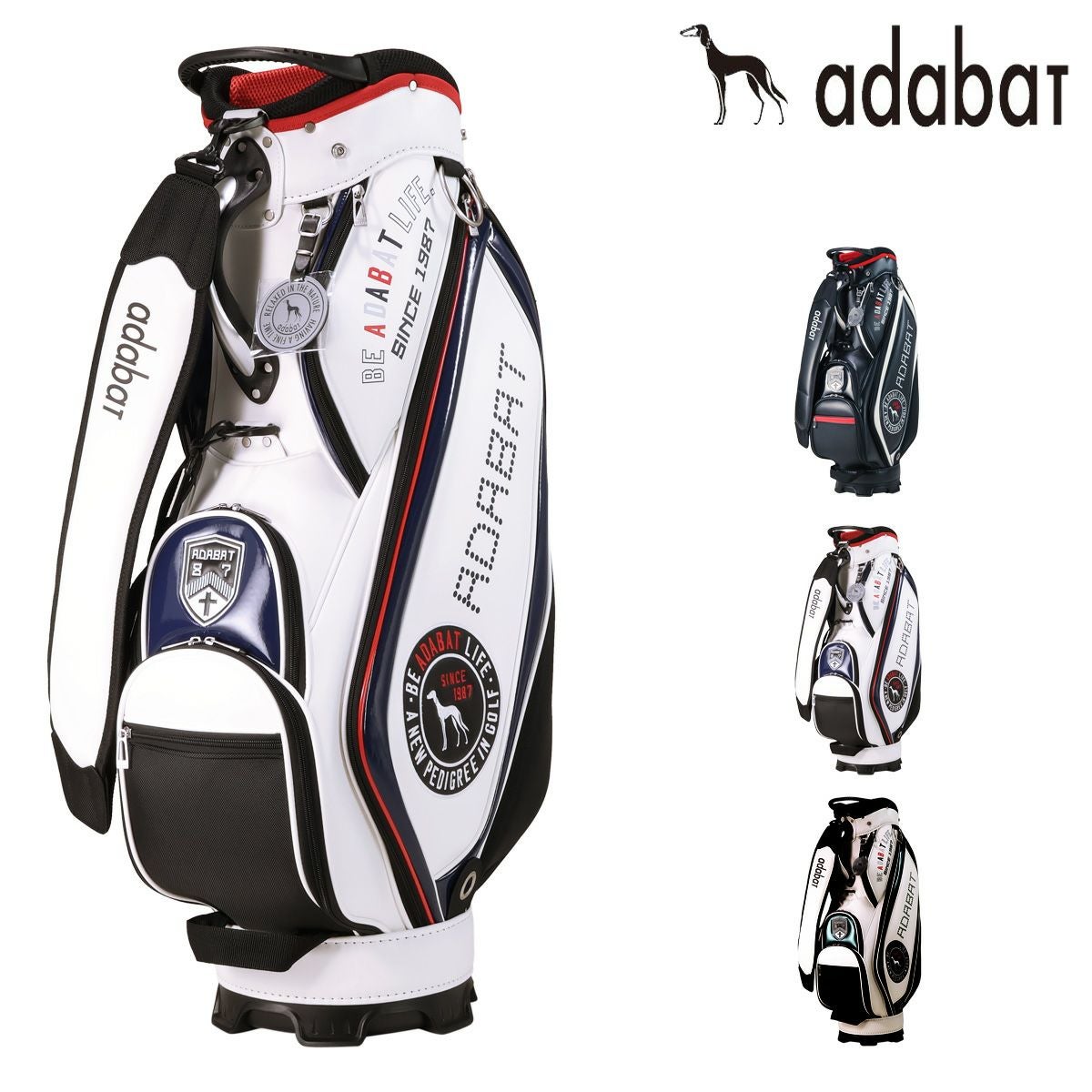 ADAMS GOLF アダムスゴルフ キャディバッグ ゴルフバッグ 5分割 フード付き 札幌市 白石区 東札幌 ADAMS GOLF アダムスゴルフ キャディバッグ ゴルフバッグ 5分割 フード