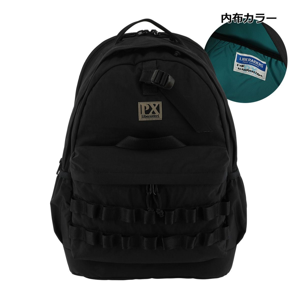 ノーティアム別注 リベレイダース デイパック メンズ ENT03DAYPACKNT