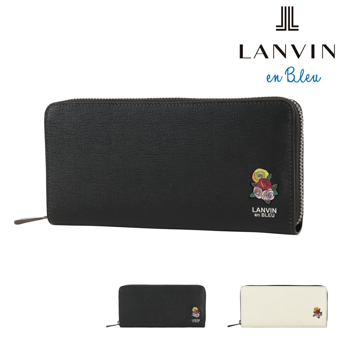 ランバンオンブルー ラウンドファスナー長財布 財布 長財布 ラウンド