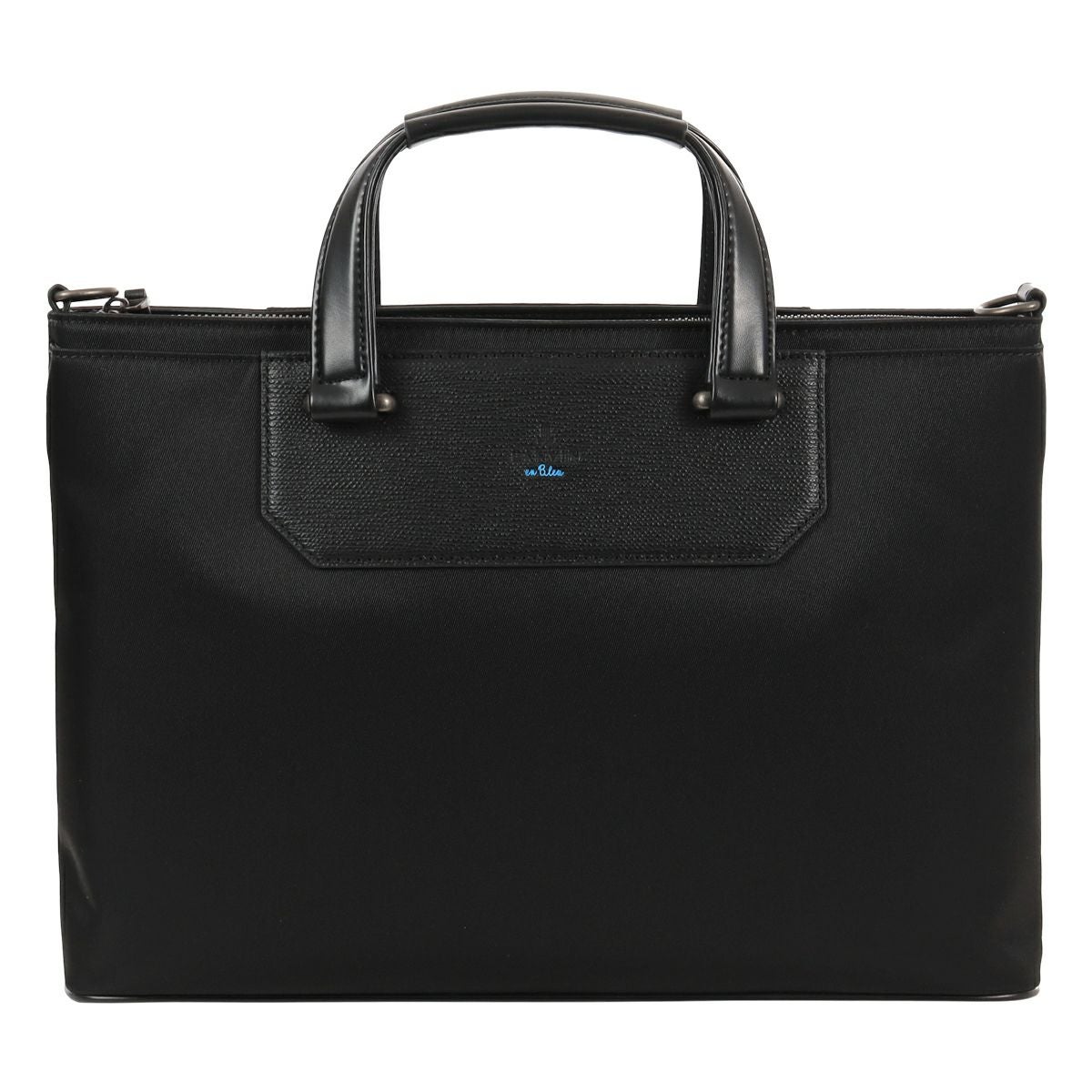 ★匿名配送★LANVIN 黒レザー 2wayビジネスバッグ 鍵付き LANVIN COLLECTION 最大51% 5/3限定 ランバン コレクション ビジネス