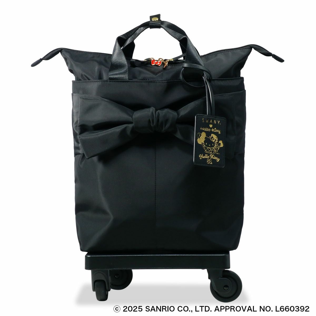 ハローキティ スワニー コラボ ショッピングカート 11L 32cm 2.1kg
