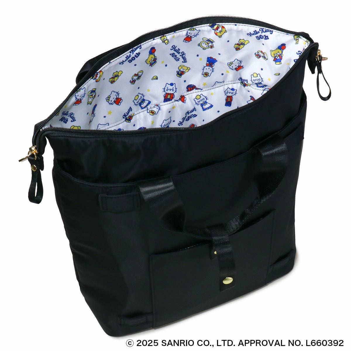 SWANY スワニー　ハローキティ　キャリーバック　キャリーケース　m12 ハローキティ スワニー コラボ ショッピングカート 11L 32cm 2.1kg