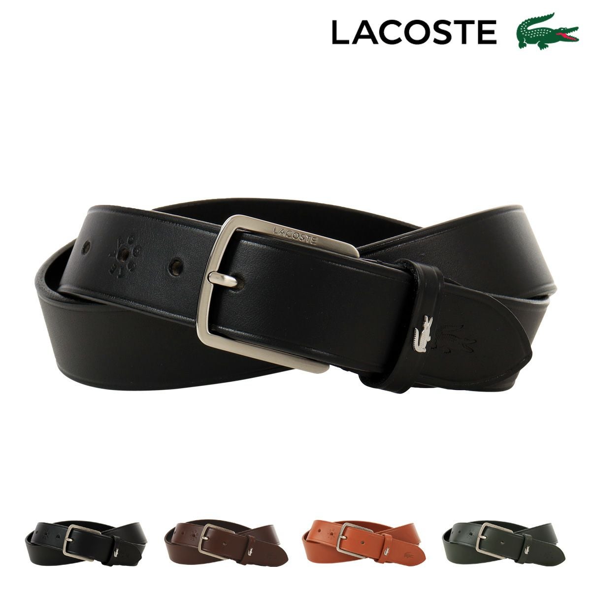 ラコステ ベルト 本革 メンズ LB65610 LACOSTE 牛革 レザー 日本製 ラコステ ベルト 本革 メンズ LB65610 LACOSTE 牛革 レザー 日本製