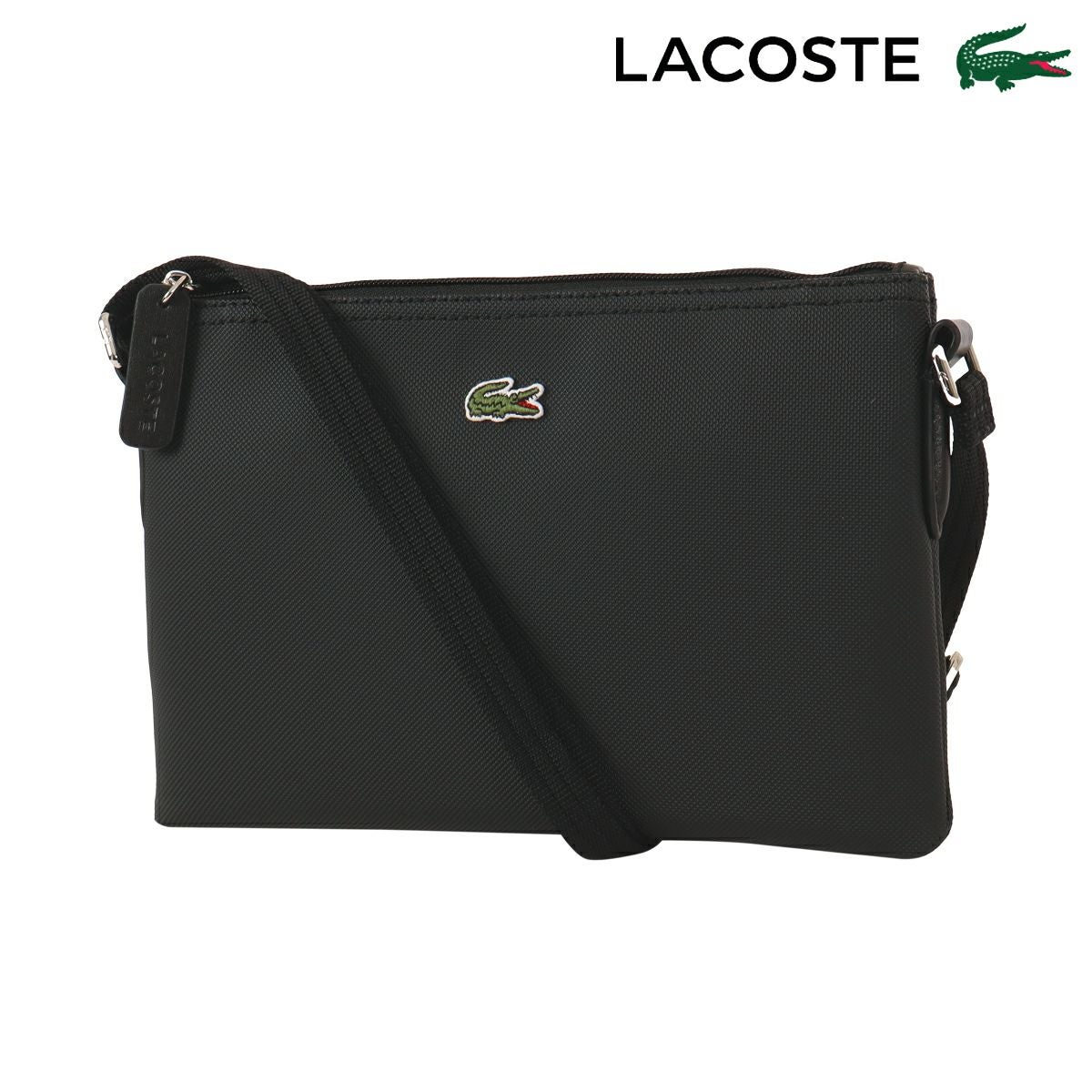 ラコステ ショルダーバッグ 横型 メンズ レディース NF1887PO LACOSTE