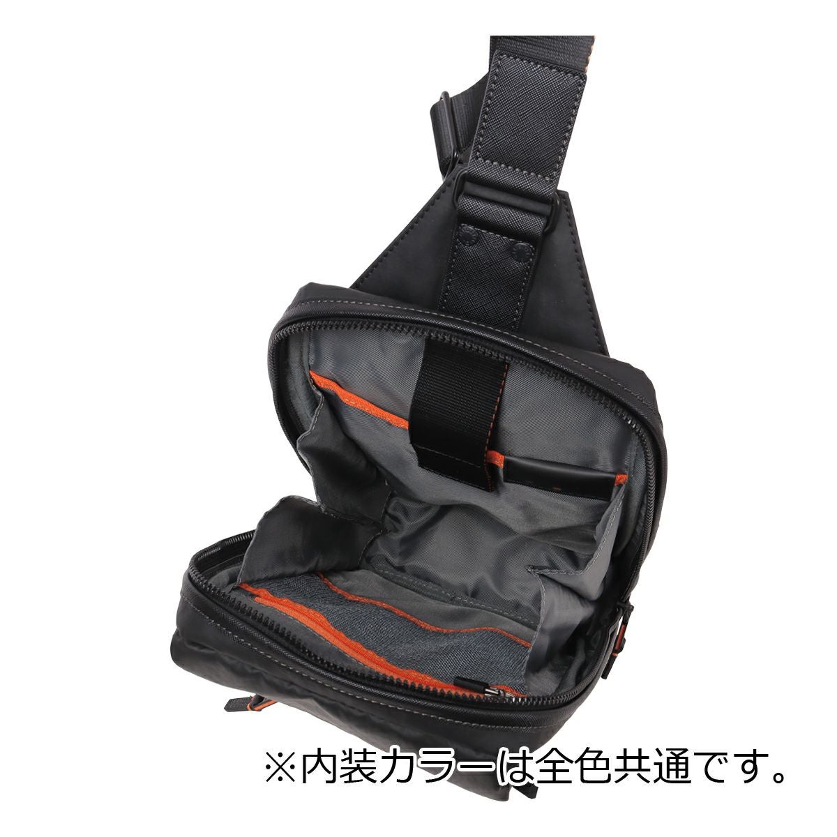 イズイット ボディバッグ ショルダーバッグ 斜め掛け 縦型 メンズ