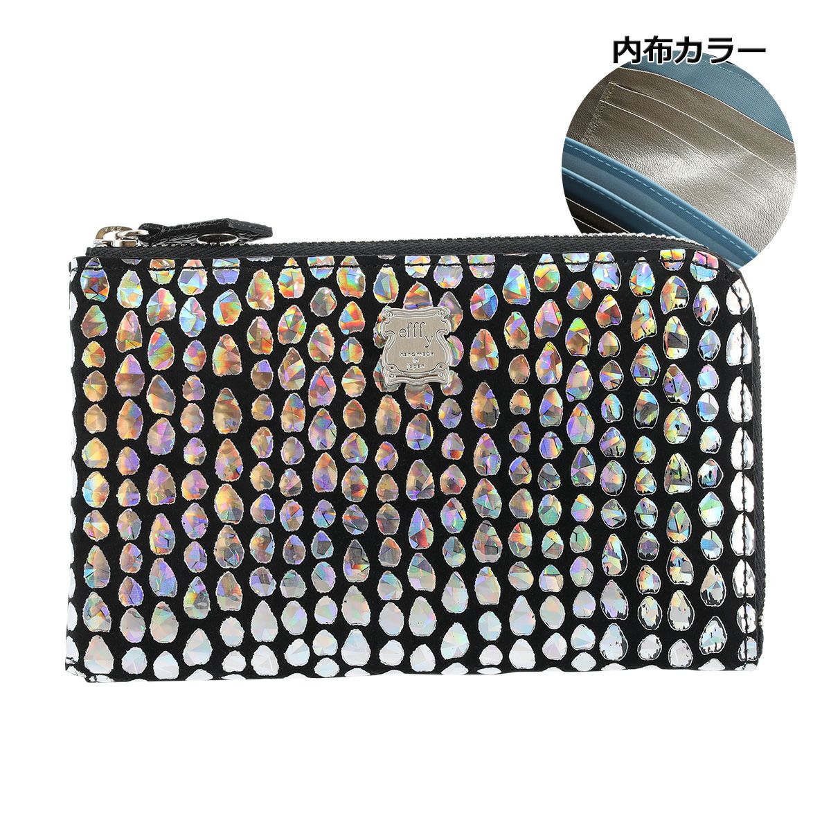エフィー ミニ財布 L字ファスナー レディース NW1-053 efffy | ミニ